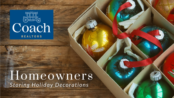 Holiday Decoration Storage - Coach Realtors